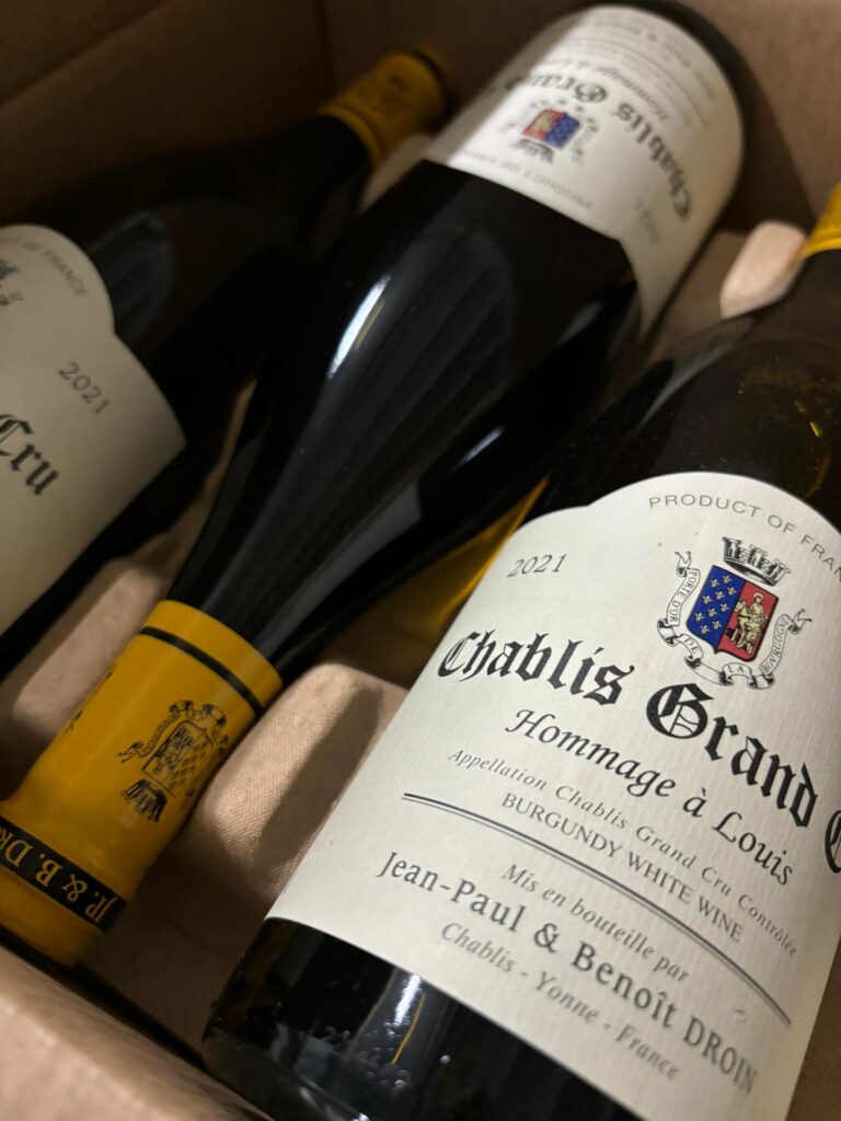 Domaine Jean-Paul & Benoît Droin wijnen