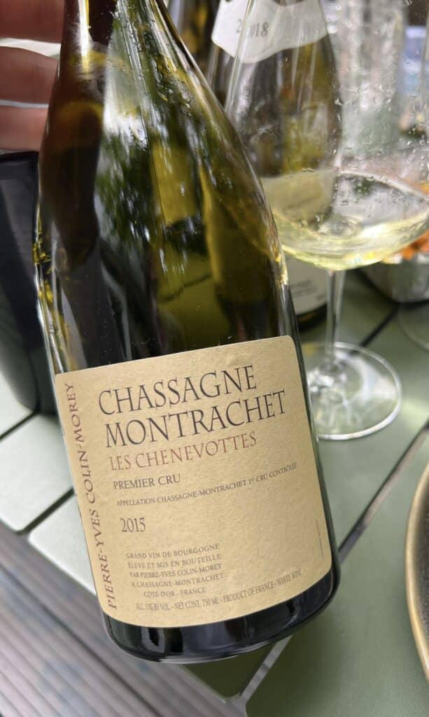 Pierre-Yves Colin-Morey wijn