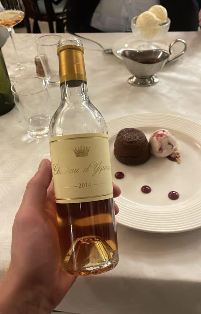 Sauternes wijn-spijscombinaties
