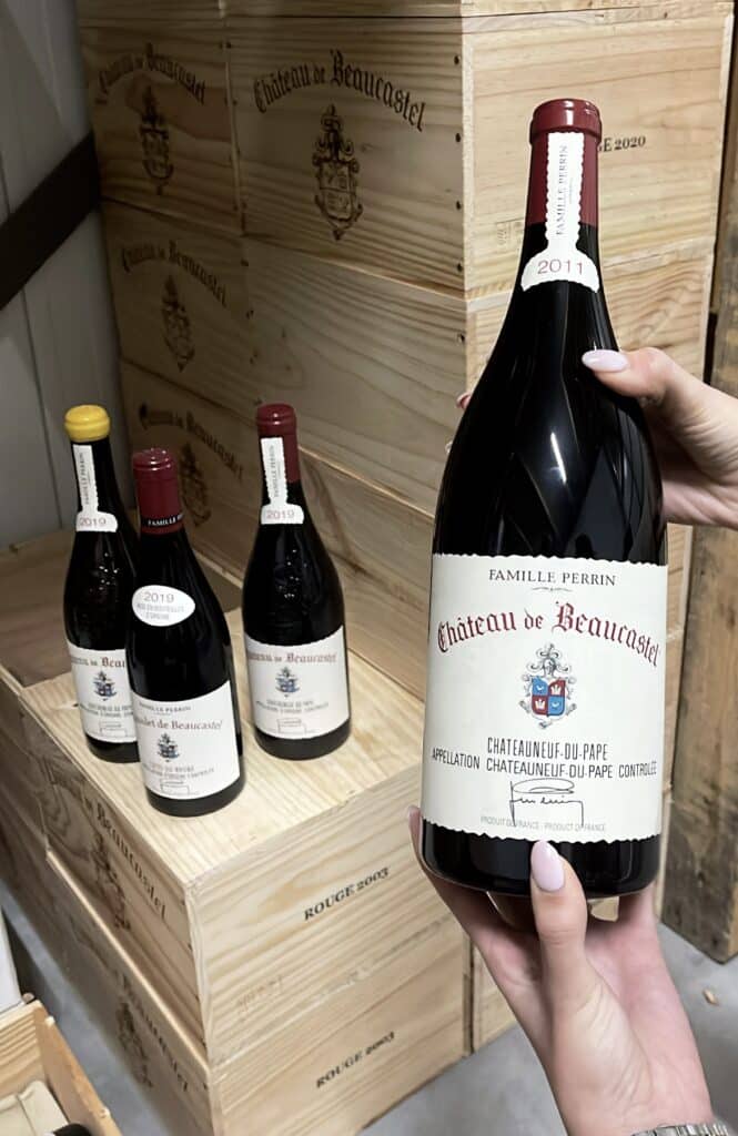 Wijnen uit de Rhône. Château de Beaucastel.