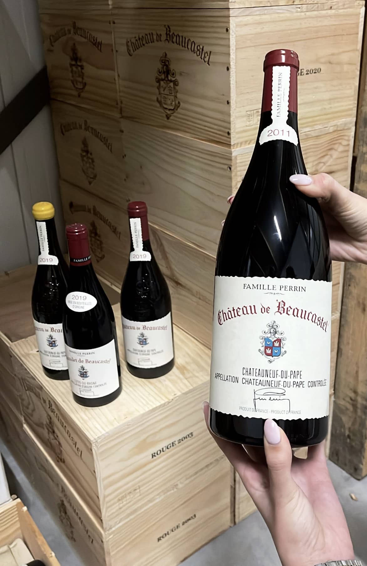 Wijnen uit de Rhône. Château de Beaucastel.