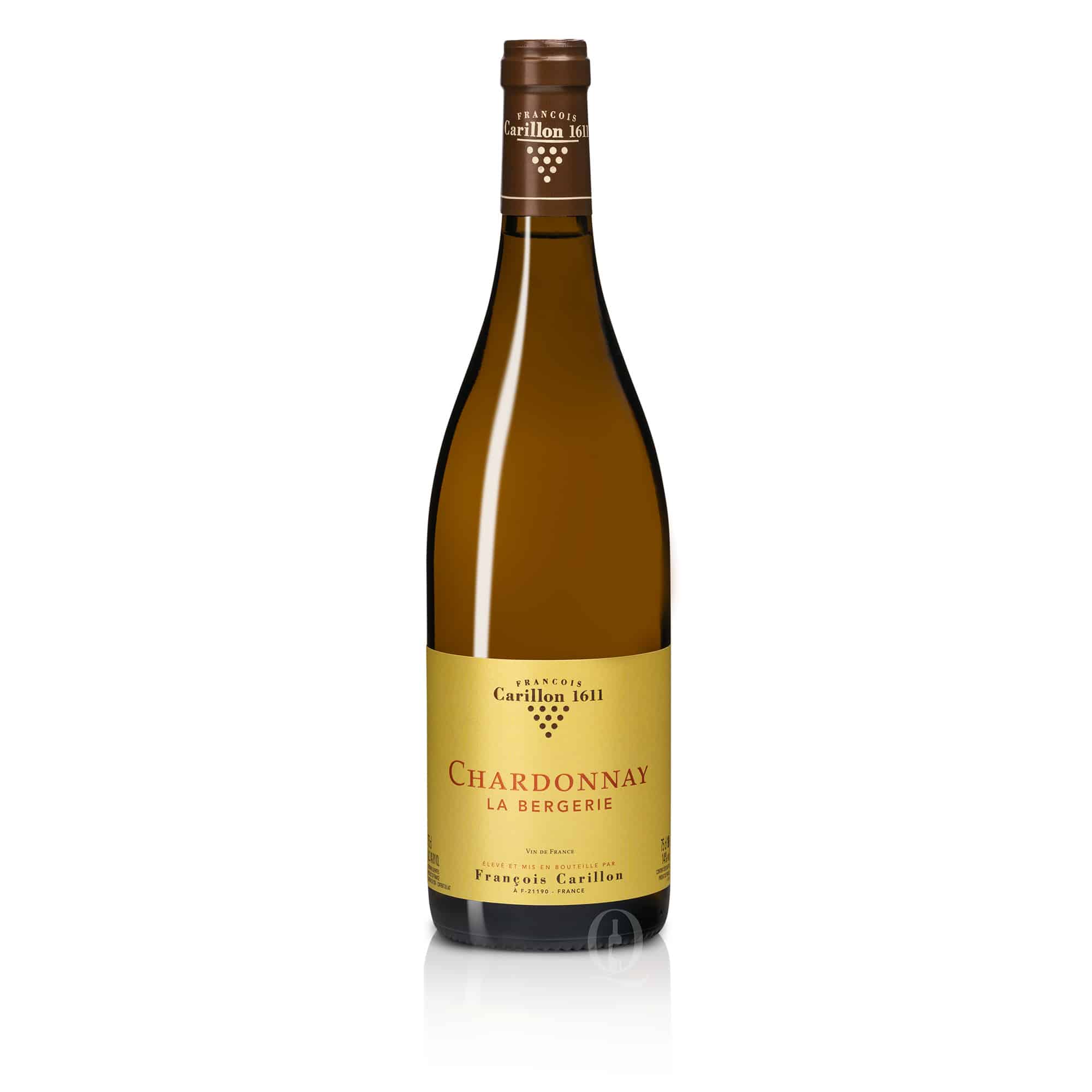 W154 - CARILLON-CHARDONNAY-LA-BERGERIE François Carillon Chardonnay La Bergerie Vin de France